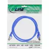 InLine patch-kaabel S/FTP PiMF Cat.8.1 halogeenivaba 2000 MHz sinine, 1,5 m