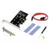 Conceptronic EMRICK 2-in-1 M.2 SSD PCIe adapter SATA AHCI NVMe