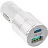 InLine USB autolaadur toiteadapter Quick Charge 3.0, valge