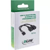 InLine USB 2.0 adapterkaabel sisemine 2x USB A-tüüpi emane / emaplaadi pesa