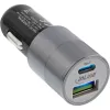InLine USB-autolaadur toiteadapter Quick Charge 3.0, must