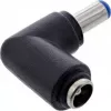 InLine DC-adapter 5,5x2,1 mm isane/emane nurgeline pistik universaalne must