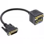 DVI-I adapterkaabel InLine 17301 DVI-I isane / DVI-I emane + S-VGA emane