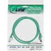 InLine patch-kaabel, S/FTP (PiMf), Cat.8.1, 2000 MHz, halogeenivaba, roheline, 0,5 m