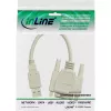 USB-adapterkaabel USB Type A-pistik DB15 emane InLine 33101