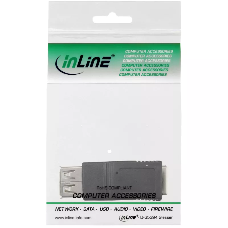 USB-adapter 2.0 InLine 33300 A-ema / A-ema