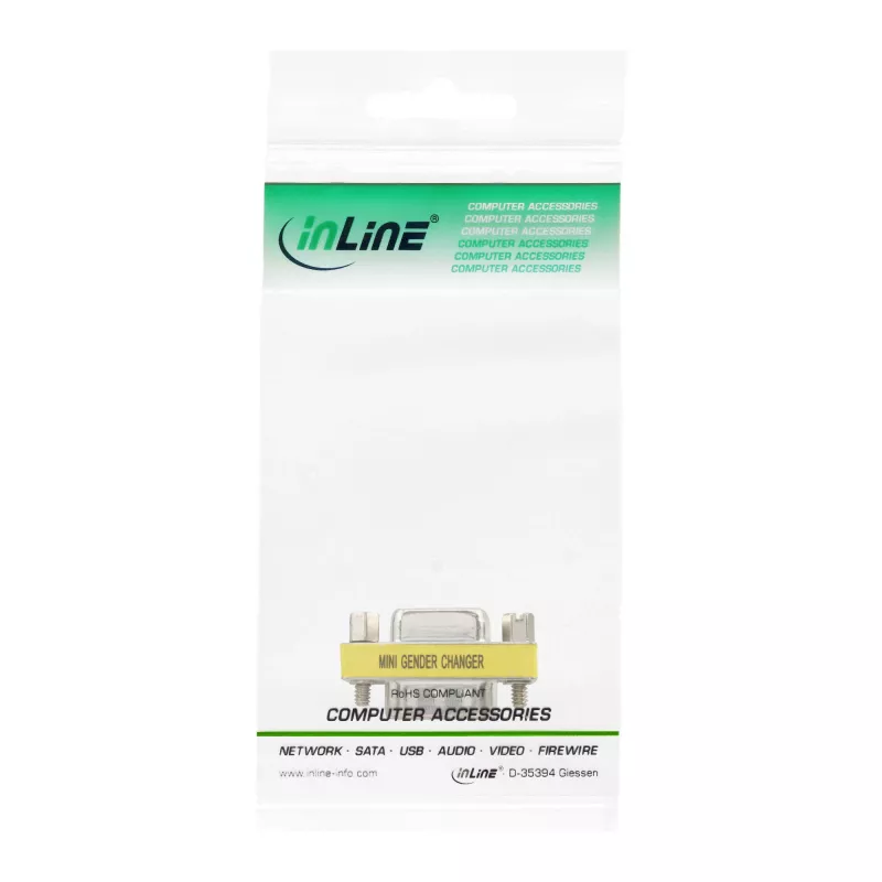 InLine Mini soovahetaja 15-kontaktiline HD VGA / S-VGA isane / emane