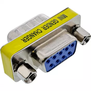 InLine Mini pistikuadapter 9 Pin serial male / female