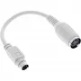 InLine klaviatuuri adapterkaabel 5 kontaktiga DIN emane / PS/2 isane u. 10 cm