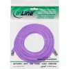InLine patch-kaabel SF/UTP Cat.5e lilla 10 m