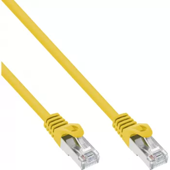 InLine patch-kaabel SF/UTP Cat.5e kollane 15m