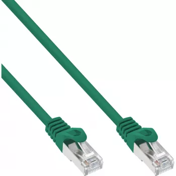 InLine patch-kaabel SF/UTP Cat.5e roheline 15m