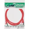 InLine ühenduskaabel F/UTP Cat.5e punane 2m