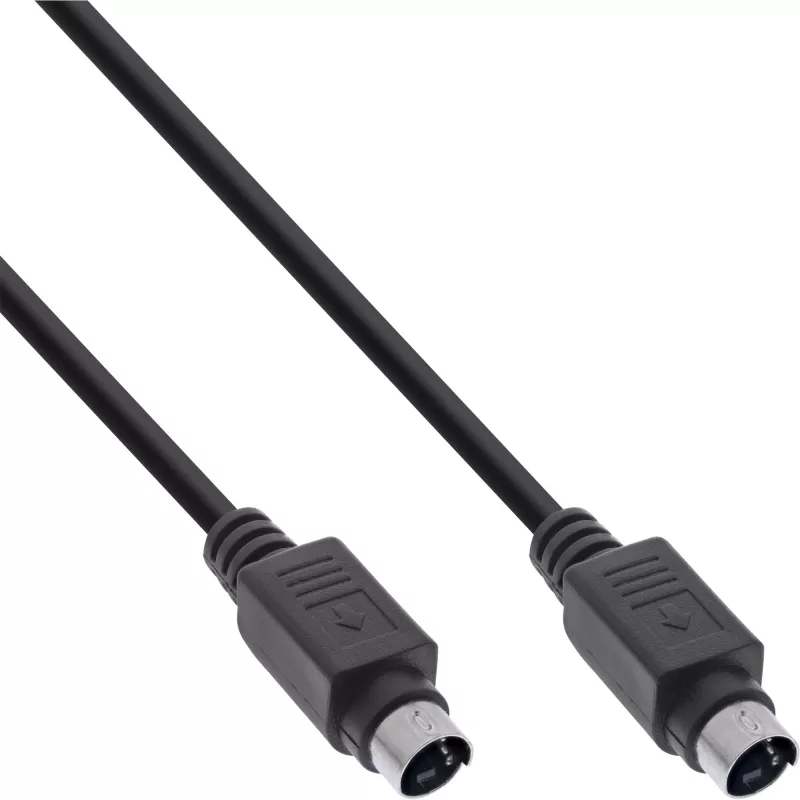 InLine S-VHS videokaabel, 4-kontaktiline isane/isane, 2 m