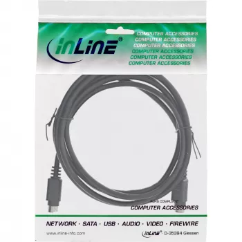 InLine S-VHS videokaabel, 4-kontaktiline isane/isane, 2 m