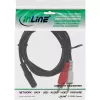 Audio kaabel 2x RCA male / 3.5mm Stereo female 0.2m InLine 89940L