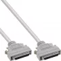 InLine SCSI II kaabel 50 kontakti Mini D-sub isane/isane 1m beež