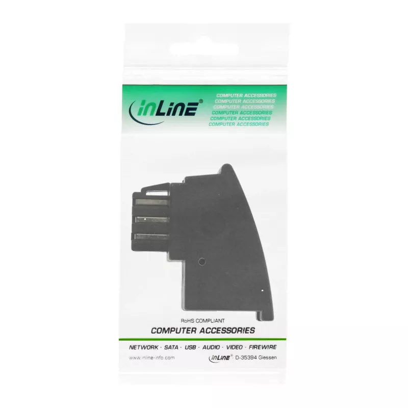 InLine TAE-F Saksa adapter TAE-F Saksa isane / RJ11 emane