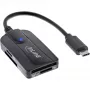 InLine kaardilugeja USB 3.2 Gen 1 USB-C, SD/SDHC/SDXC, microSD jaoks, UHS-II ühilduv