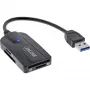 InLine kaardilugeja USB 3.1 USB-A, SD/SDHC/SDXC, microSD jaoks, UHS-II ühilduv