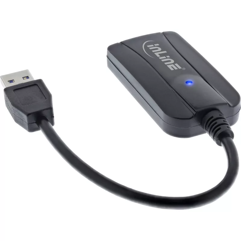 InLine kaardilugeja USB 3.1 USB-A, SD/SDHC/SDXC, microSD jaoks, UHS-II ühilduv