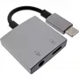 InLine USB-C heliadapteri kaabel, USB-C 3,5 mm pistikupesale + PD 30W