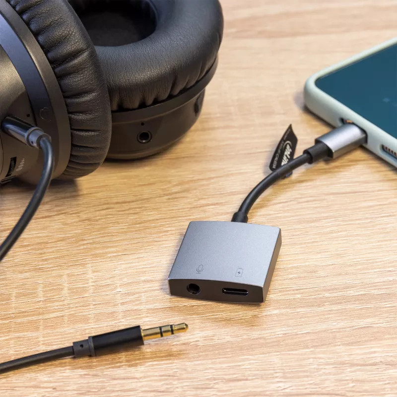InLine USB-C heliadapteri kaabel, USB-C 3,5 mm pistikupesale + PD 30W