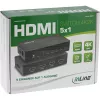 InLine HDMI lüliti 5 pordiga 4K2K@60Hz HDCP 2.2 must