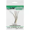 Toiteadapteri kaabel Molex InLine 33341A 0,05 m 4x ventilaatori pistik