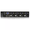StarTech.com 4-pordiline professionaalne VGA USB KVM-lüliti jaoturiga