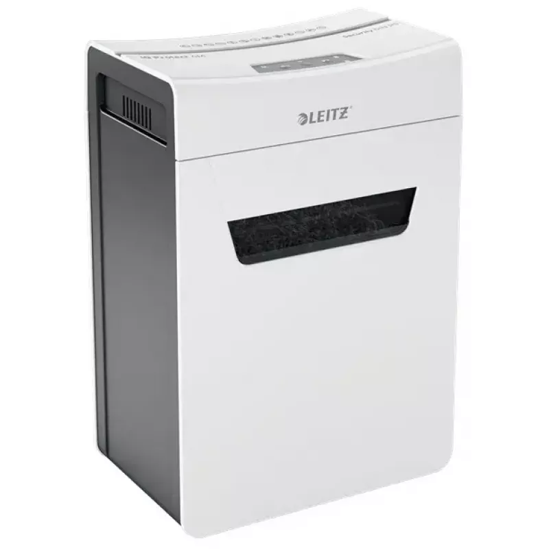 Paberipurustaja LEITZ IQ Protect Premium 6M P5 — Mikrolõikus, 18 L, puutetundlik juhtimine, 351×204×355 mm