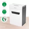 Paberipurustaja LEITZ IQ Protect Premium 6M P5 — Mikrolõikus, 18 L, puutetundlik juhtimine, 351×204×355 mm