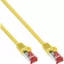InLine paigakaabel S/FTP PiMF Cat.6 250MHz PVC CCA kollane 1.5m