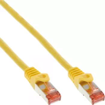 InLine paranduskaabel S/FTP PiMF Cat.6 250MHz PVC CCA kollane 2m
