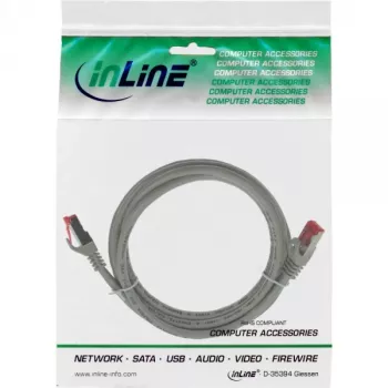 InLine patch-kaabel S/FTP PiMF Cat.6 250MHz PVC CCA hall 0,5m
