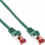 InLine patch-kaabel S/FTP PiMF Cat.6 250MHz PVC CCA roheline 10m