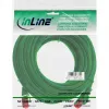 InLine patch-kaabel S/FTP PiMF Cat.6 250MHz PVC CCA roheline 10m