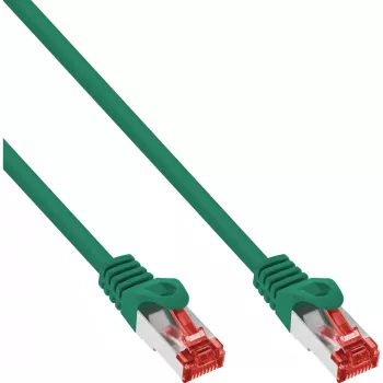 InLine paigalduskaabel S/FTP PiMF Cat.6 250MHz PVC CCA roheline 5m