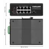 Tööstuslik kommutaator Intellinet 8 pordiga Gigabit Ethernet PoE+