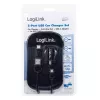 Mobiilseadme laadija LogiLink PA0204 Universal Must Sigaretisüütaja Toas 12/24V 2.1A