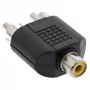 Audioadapter RCA emane / 2× RCA isane InLine 99311