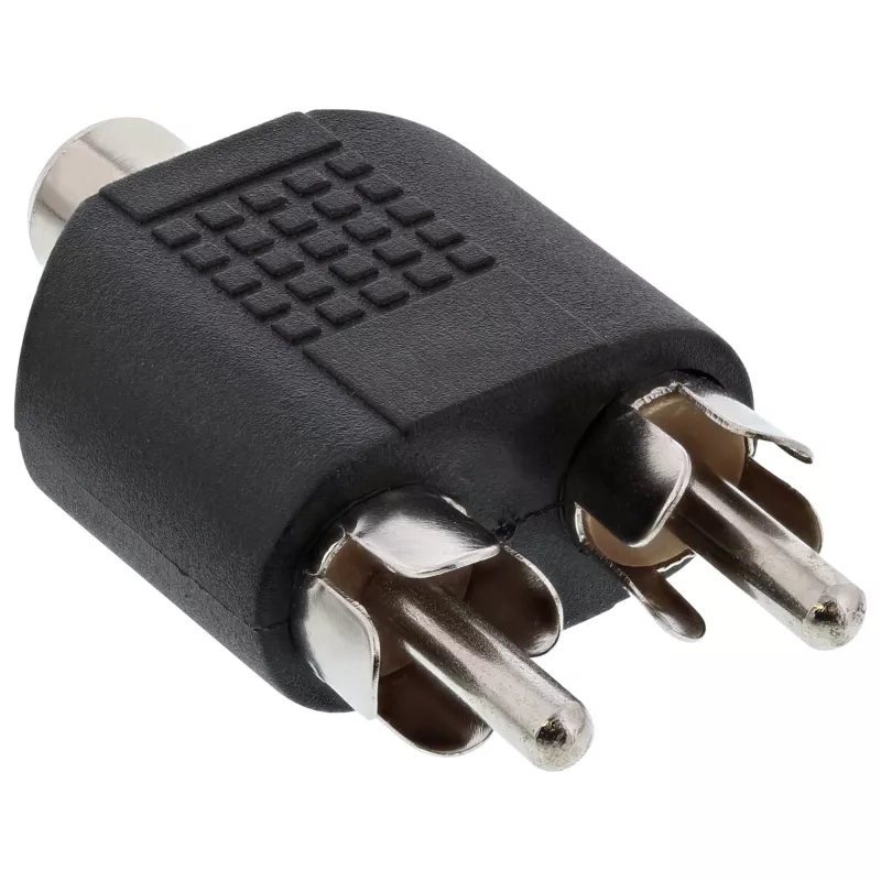 Audioadapter RCA emane / 2× RCA isane InLine 99311