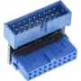 InLine USB 3.0 adapter, sisemine, emane/isane postühendus, alla nurga all