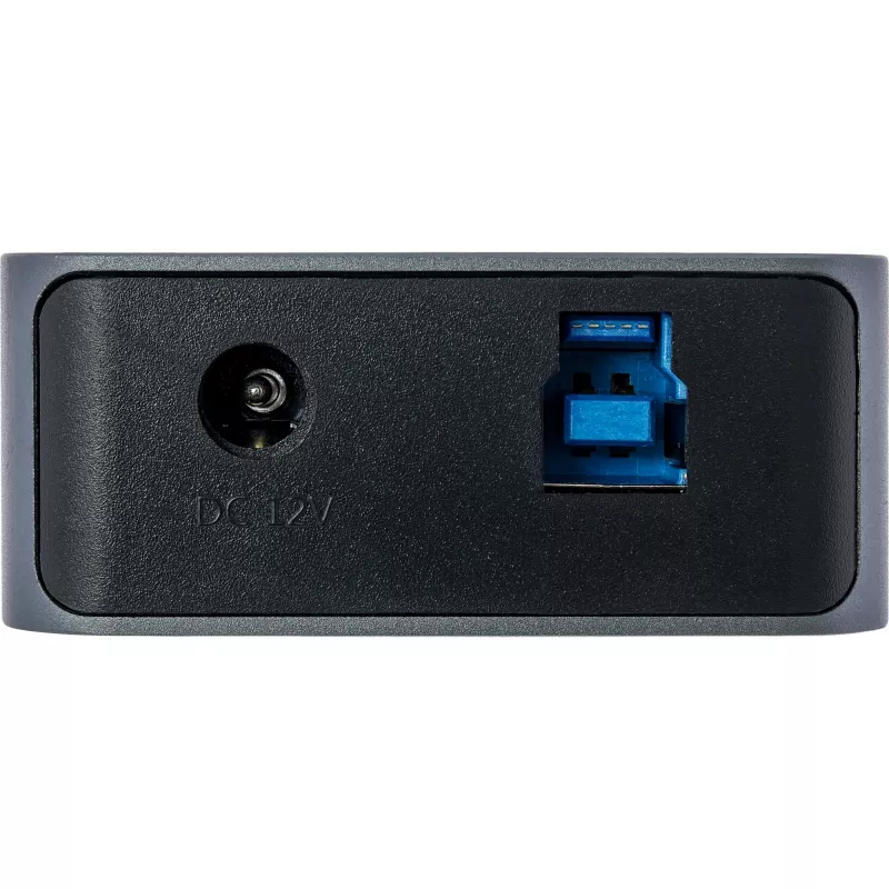 InLine USB 3.2 Gen.1 jaotur, 7 pordiga, lülitiga, alumiinium, hall, toiteplokiga