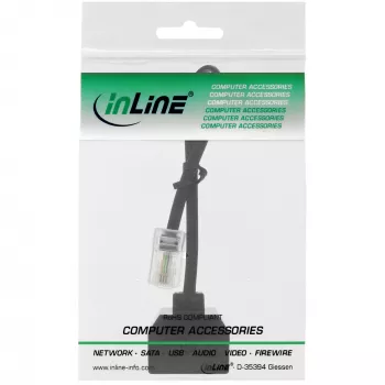 InLine ISDN-splitter 1x RJ45 M / 2x RJ45 F, 8P4C ilma takistiteta