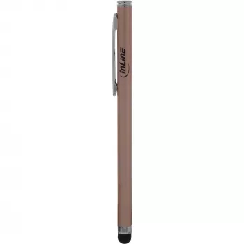 Stylus-pliiats InLine 55467G puuteekraanidele nutitelefon tahvelarvuti roosa