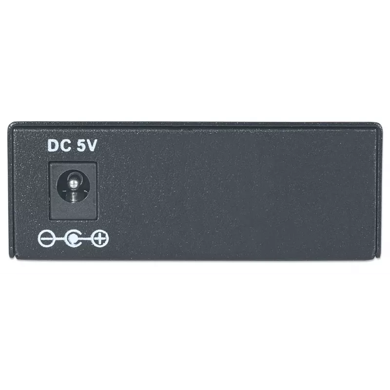 Intellinet Gigabit Ethernet Single Mode Media Converter, 10/100/1000Base-T to 1000Base-Lx (SC) Single-Mode, 20km