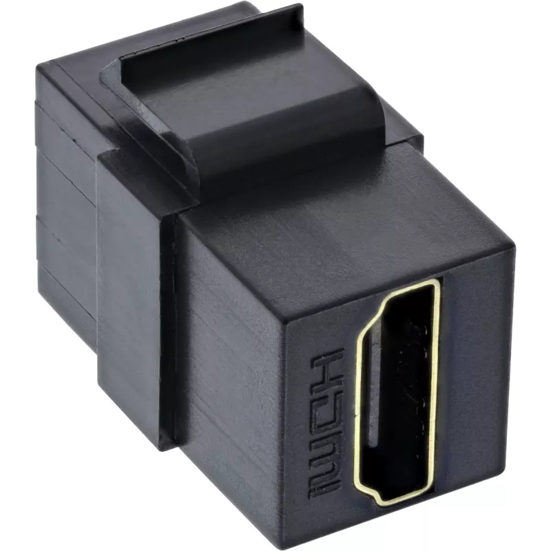 InLine HDMI Keystone Snap-In moodul, 4K/60Hz, HDMI AF/AF must