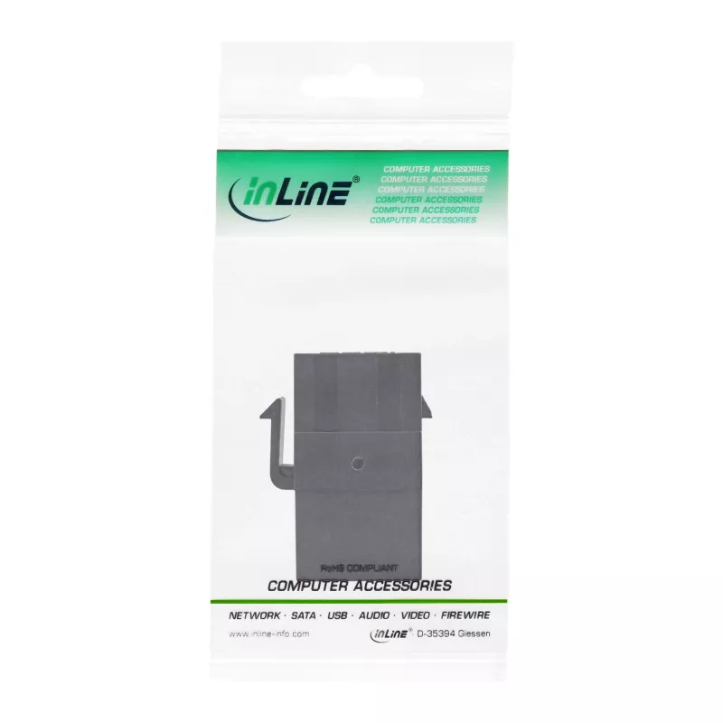 InLine HDMI Keystone Snap-In moodul, 4K/60Hz, HDMI AF/AF must