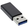 USB 3.2 Gen.2 adapter InLine 35810 USB-A-pistik USB-C emane